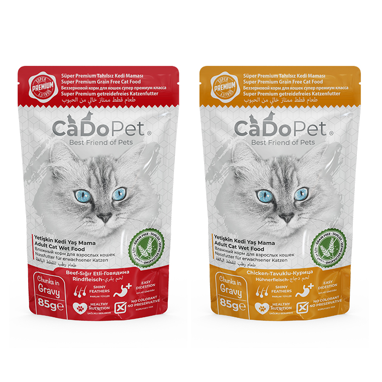 CaDoPet Cat Canned Food Grain Free 85g Pouch
